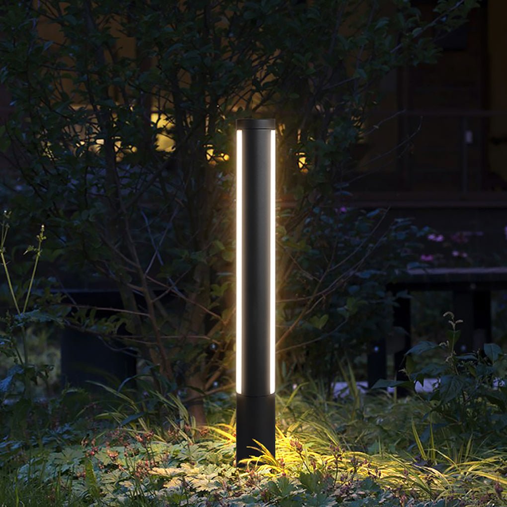 LED Pole Landscape Lighting Decorative Column Light Waterproof for Exterior Courtyard, Outdoor Wall Light, detail 6