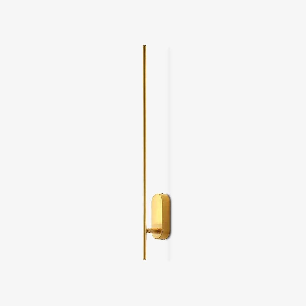 Linear Brass Wall Light, Bedroom Wall Sconce, detail 35