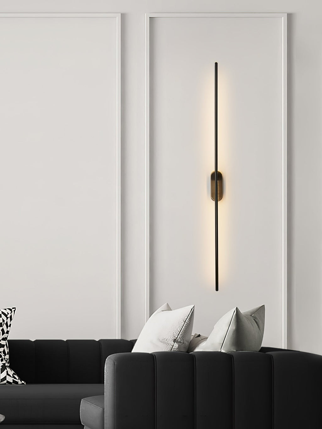 Linear Brass Wall Light, Bedroom Wall Sconce, detail 53