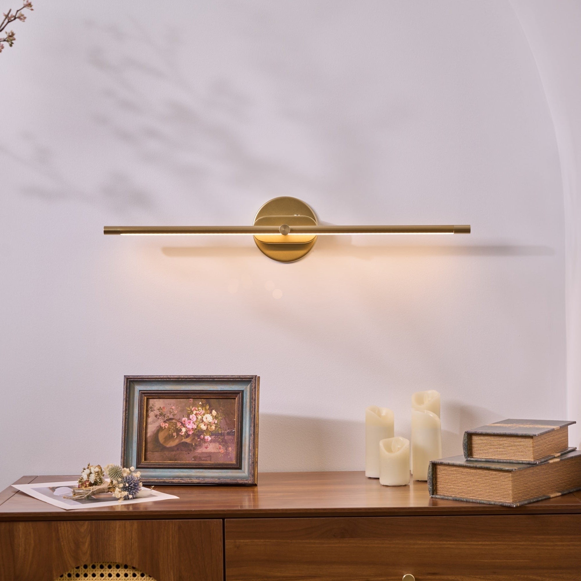 Linear Rechargeable LED Wall Light, Bathroom Wall Sconce, detail 16