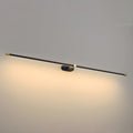 Linear Rechargeable LED Wall Light, Bathroom Wall Sconce, Metal, L 27″ x H 2″