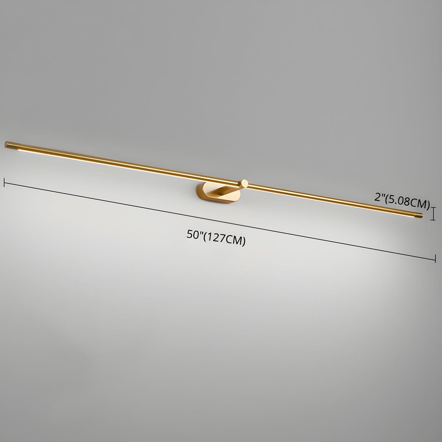 Linear Rechargeable LED Wall Light, Bathroom Wall Sconce, detail 32