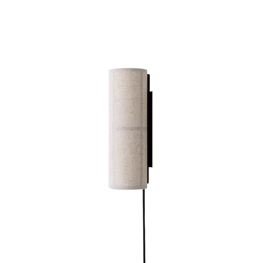 LinenGlow Cylinder Wall Light, Plug-In Wall Sconce, detail 2