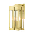 Lexington 3 Light 18" Tall Exterior Wall Light, Outdoor Wall Light, Dimensions Height: 18"