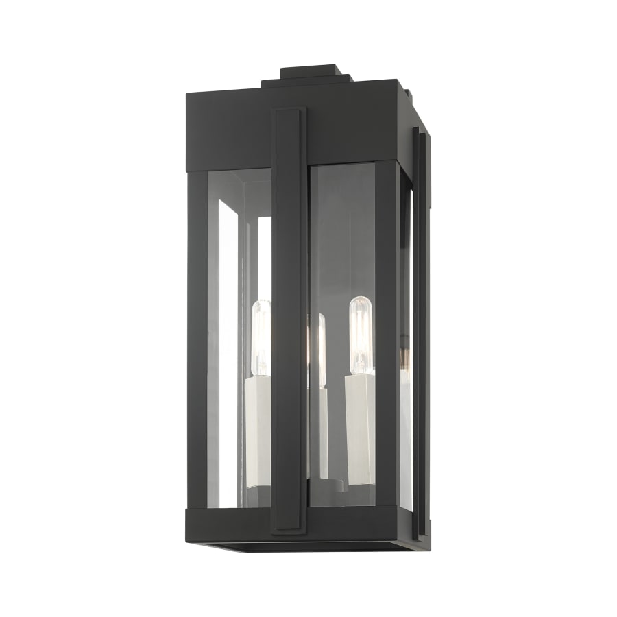 Lexington 3 Light 18" Tall Exterior Wall Light, Outdoor Wall Light, detail 3