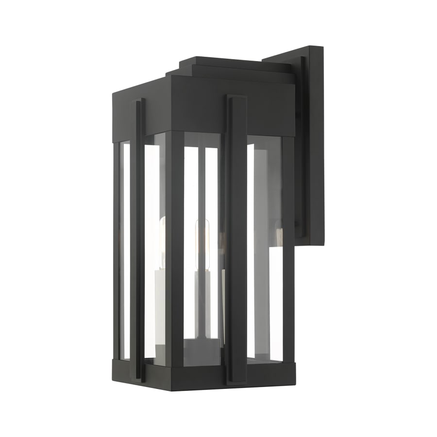 Lexington 3 Light 18" Tall Exterior Wall Light, Outdoor Wall Light, detail 5