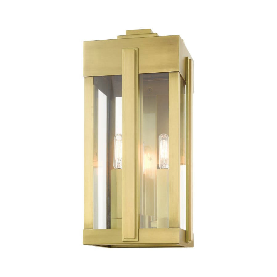 Lexington 3 Light 18" Tall Exterior Wall Light, Outdoor Wall Light, detail 11