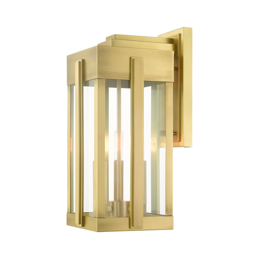Lexington 3 Light 18" Tall Exterior Wall Light, Outdoor Wall Light, detail 13