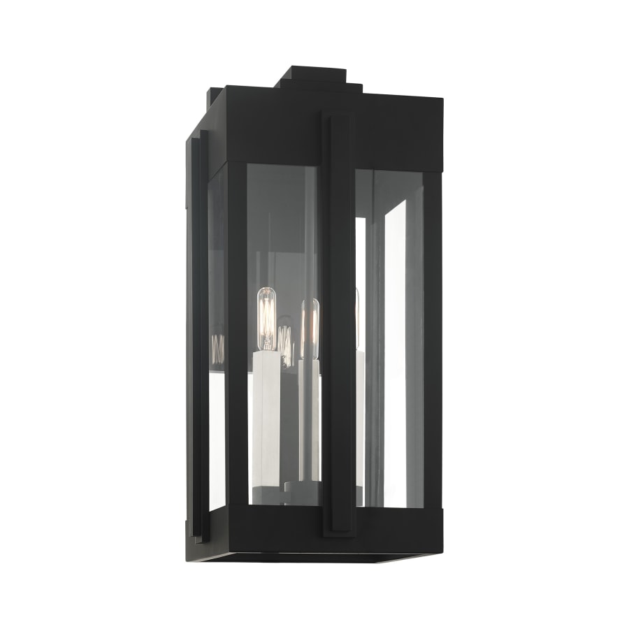 Lexington 3 Light 23" Tall Exterior Wall Light, Outdoor Wall Light, detail 3