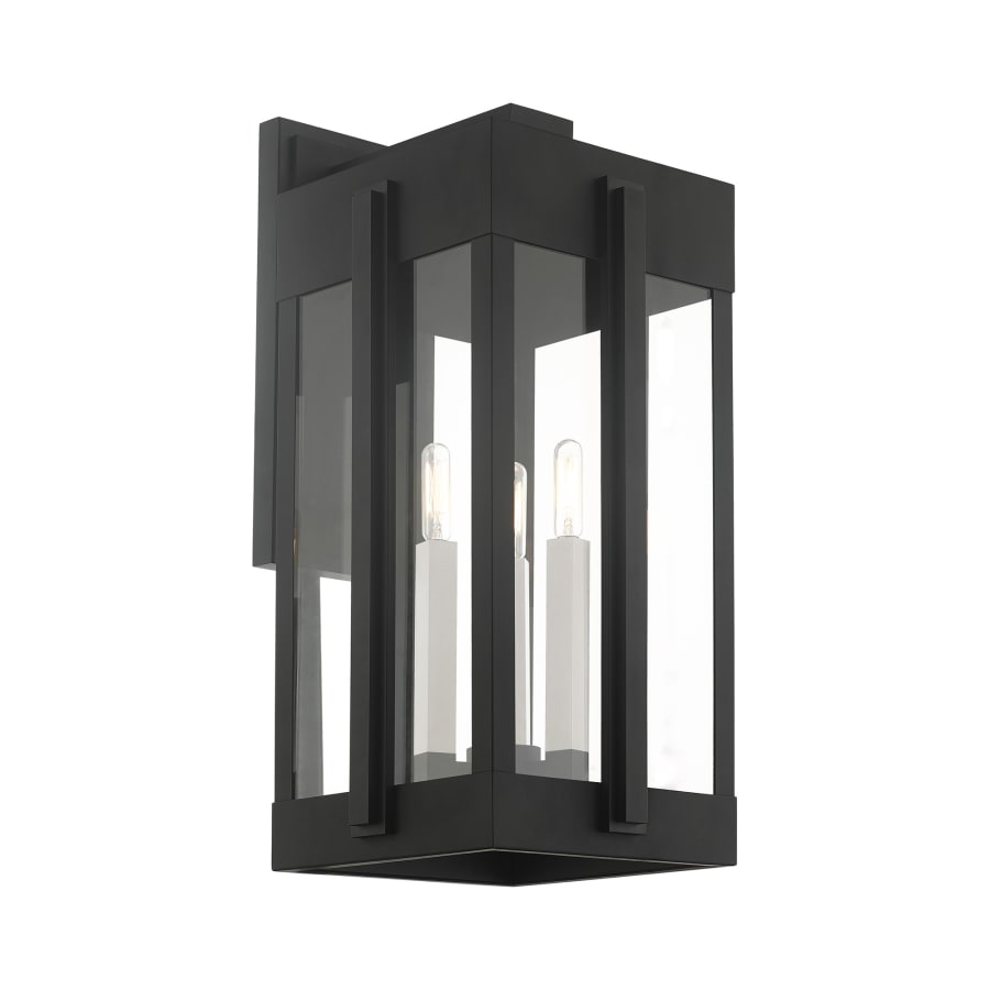 Lexington 3 Light 23" Tall Exterior Wall Light, Outdoor Wall Light, detail 4