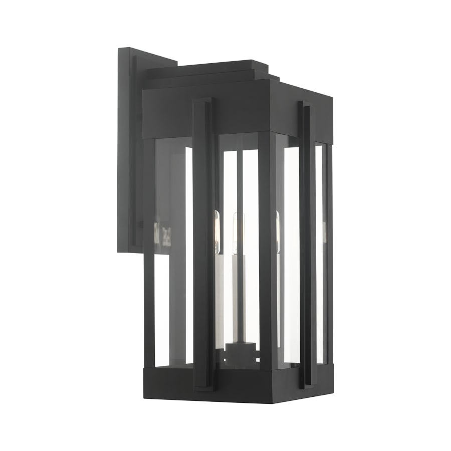 Lexington 3 Light 23" Tall Exterior Wall Light, Outdoor Wall Light, detail 5
