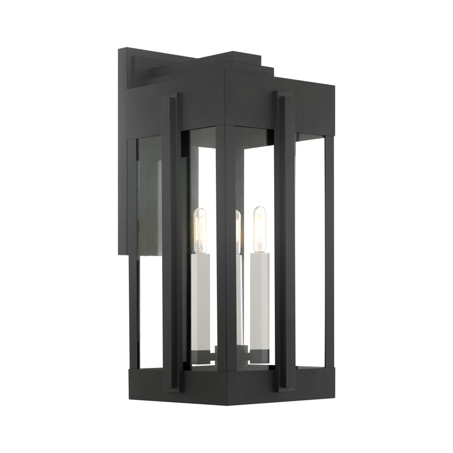 Lexington 3 Light 23" Tall Exterior Wall Light, Outdoor Wall Light, detail 9