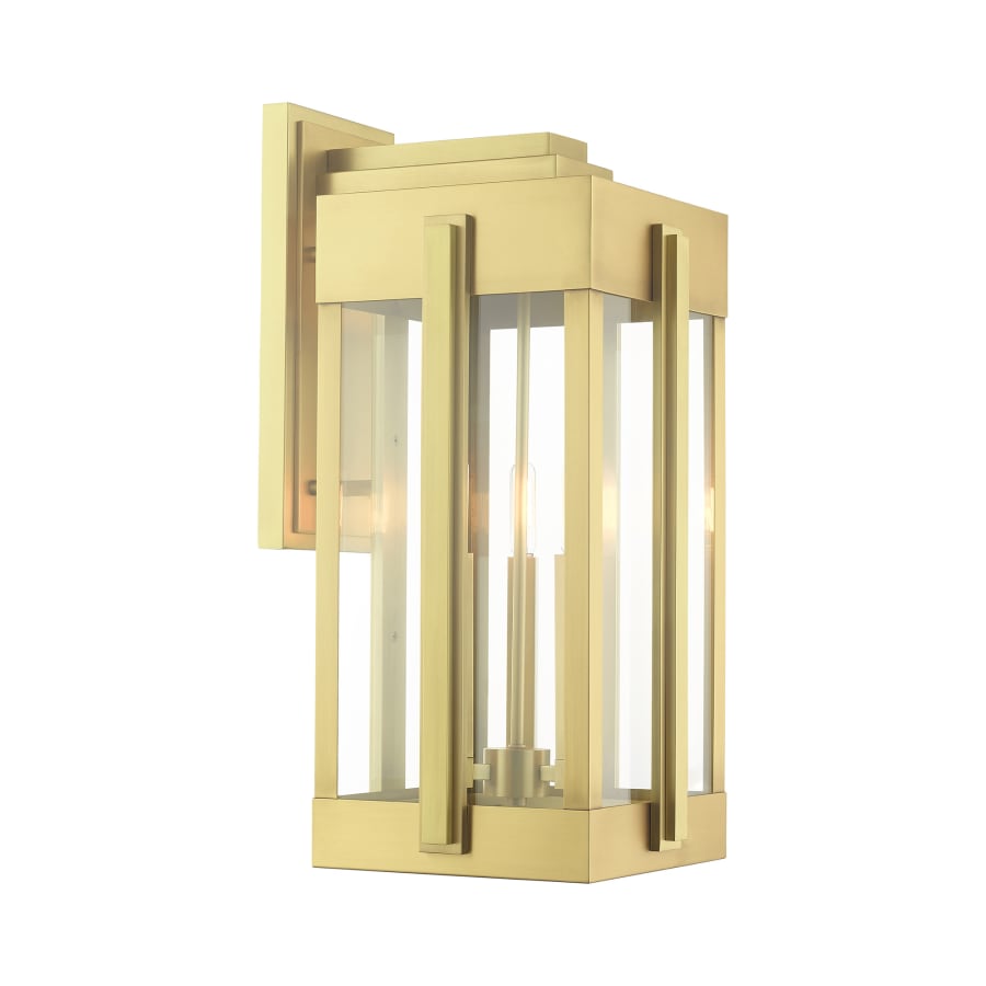 Lexington 3 Light 23" Tall Exterior Wall Light, Outdoor Wall Light, detail 15