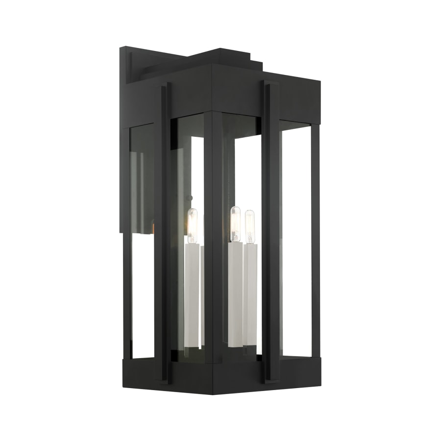 Lexington 4 Light 29" Tall Exterior Wall Light, Outdoor Wall Light, 2"