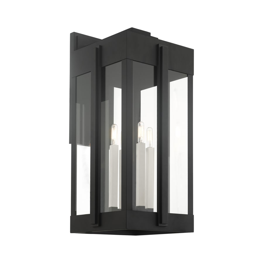 Lexington 4 Light 29" Tall Exterior Wall Light, Outdoor Wall Light, detail 4