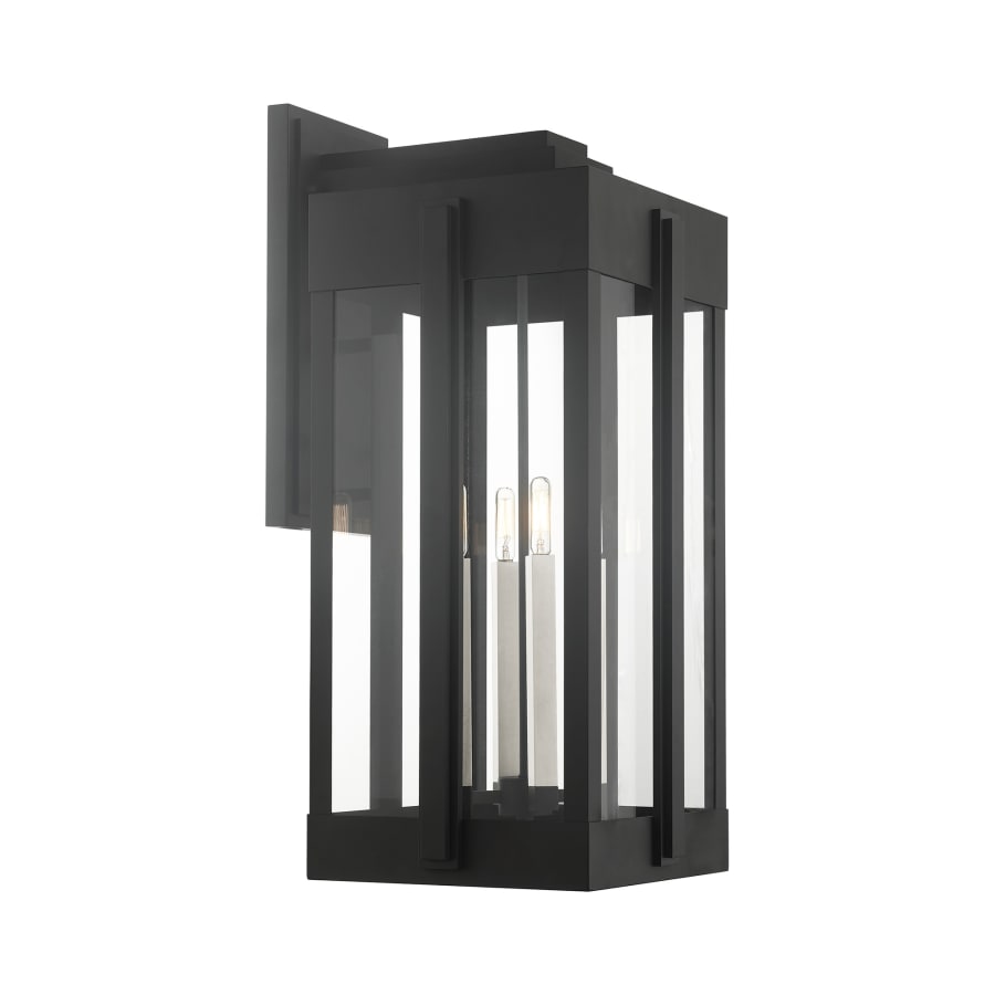 Lexington 4 Light 29" Tall Exterior Wall Light, Outdoor Wall Light, detail 5