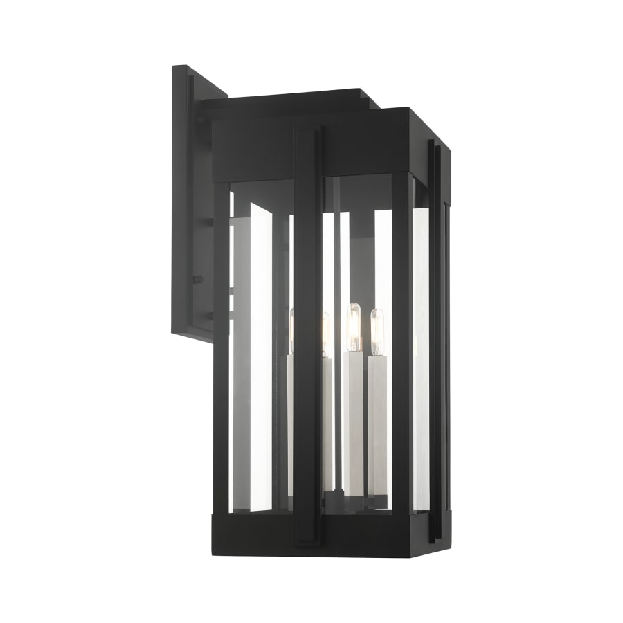 Lexington 4 Light 29" Tall Exterior Wall Light, Outdoor Wall Light, detail 6
