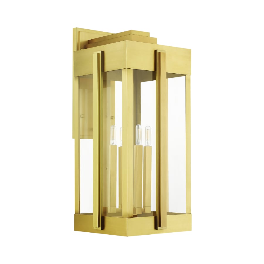 Lexington 4 Light 29" Tall Exterior Wall Light, Outdoor Wall Light, detail 10