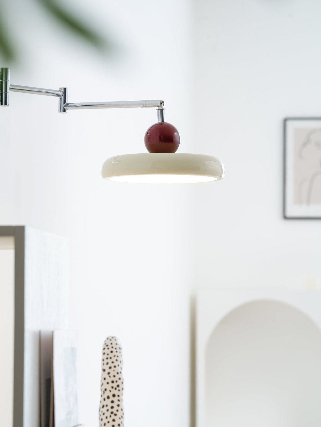 Lola Circular Disk Plug-In Wall Light, Plug-In Wall Sconce, detail 46
