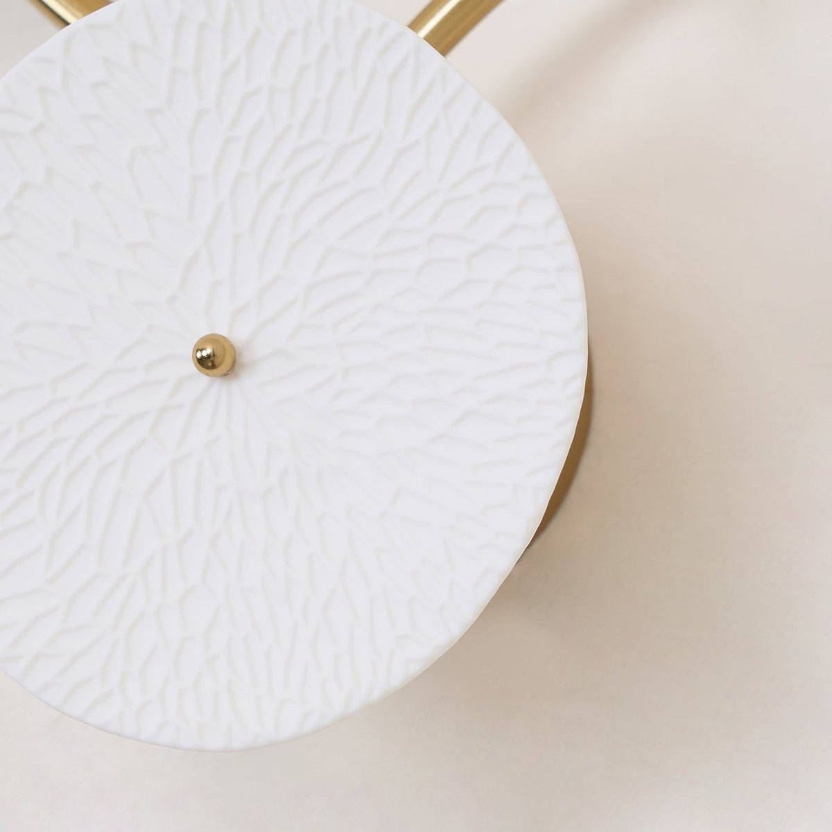 Lotus Cascade Ceramic Wall Light, Hardwired Wall Sconce, detail 27