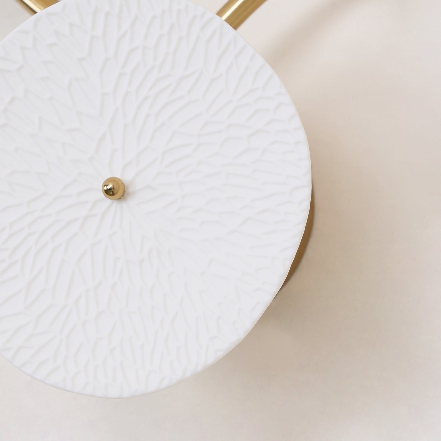Lotus Cascade Ceramic Wall Light, Hardwired Wall Sconce, detail 27