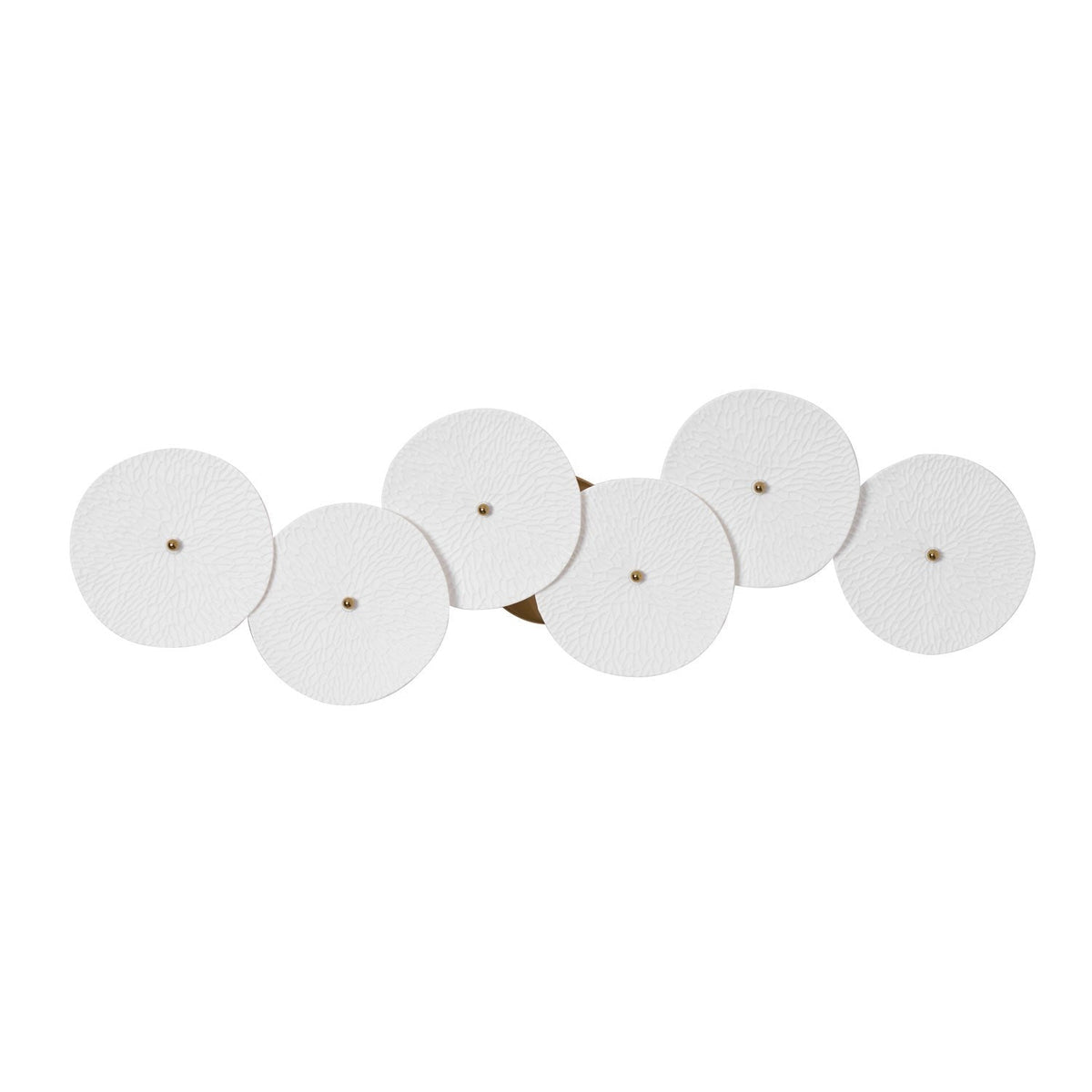 Lotus Cascade Ceramic Wall Light, Hardwired Wall Sconce, detail 45