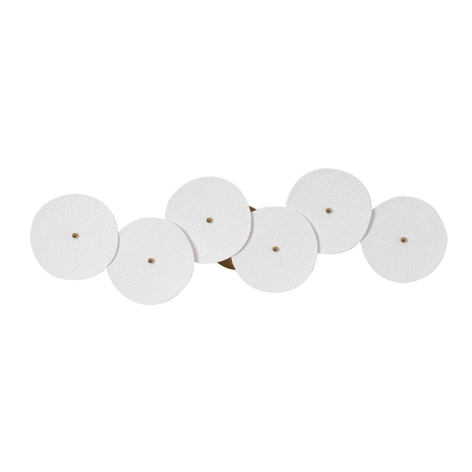 Lotus Cascade Ceramic Wall Light, Hardwired Wall Sconce, detail 45