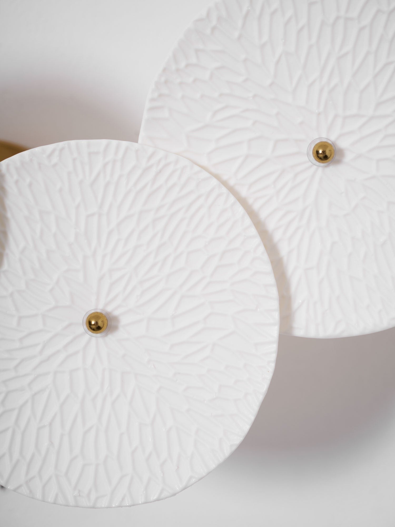 Lotus Cascade Ceramic Wall Light, Hardwired Wall Sconce, detail 50