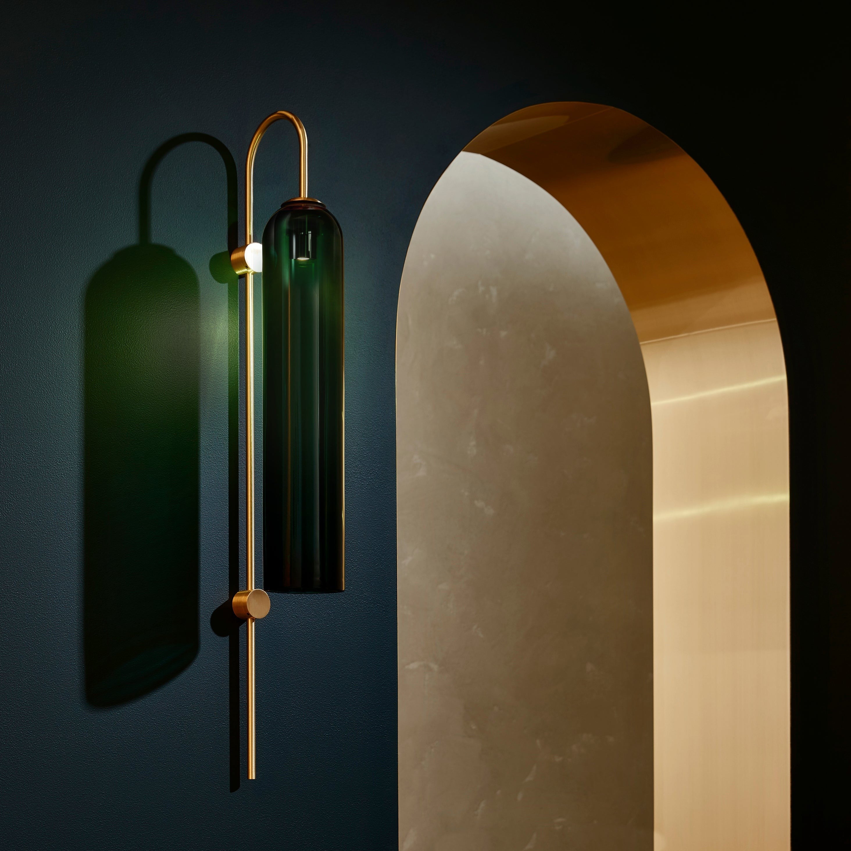 Lumea Frosted Glass Wall Light, Hardwired Wall Sconce, detail 19