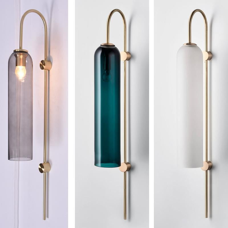 Lumea Frosted Glass Wall Light, Hardwired Wall Sconce, detail 32