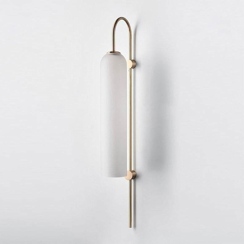 Lumea Frosted Glass Wall Light, Hardwired Wall Sconce, detail 40