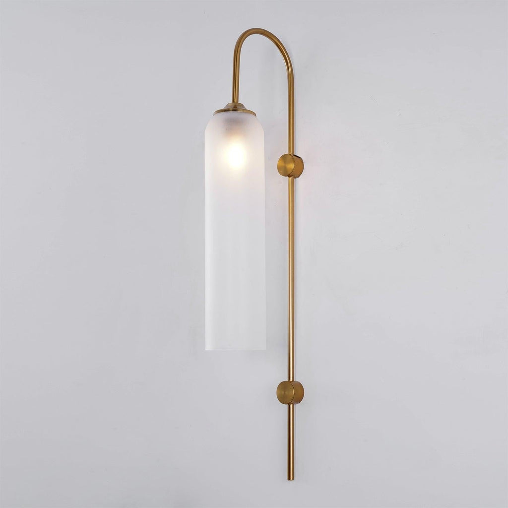 Lumea Frosted Glass Wall Light, Hardwired Wall Sconce, detail 44