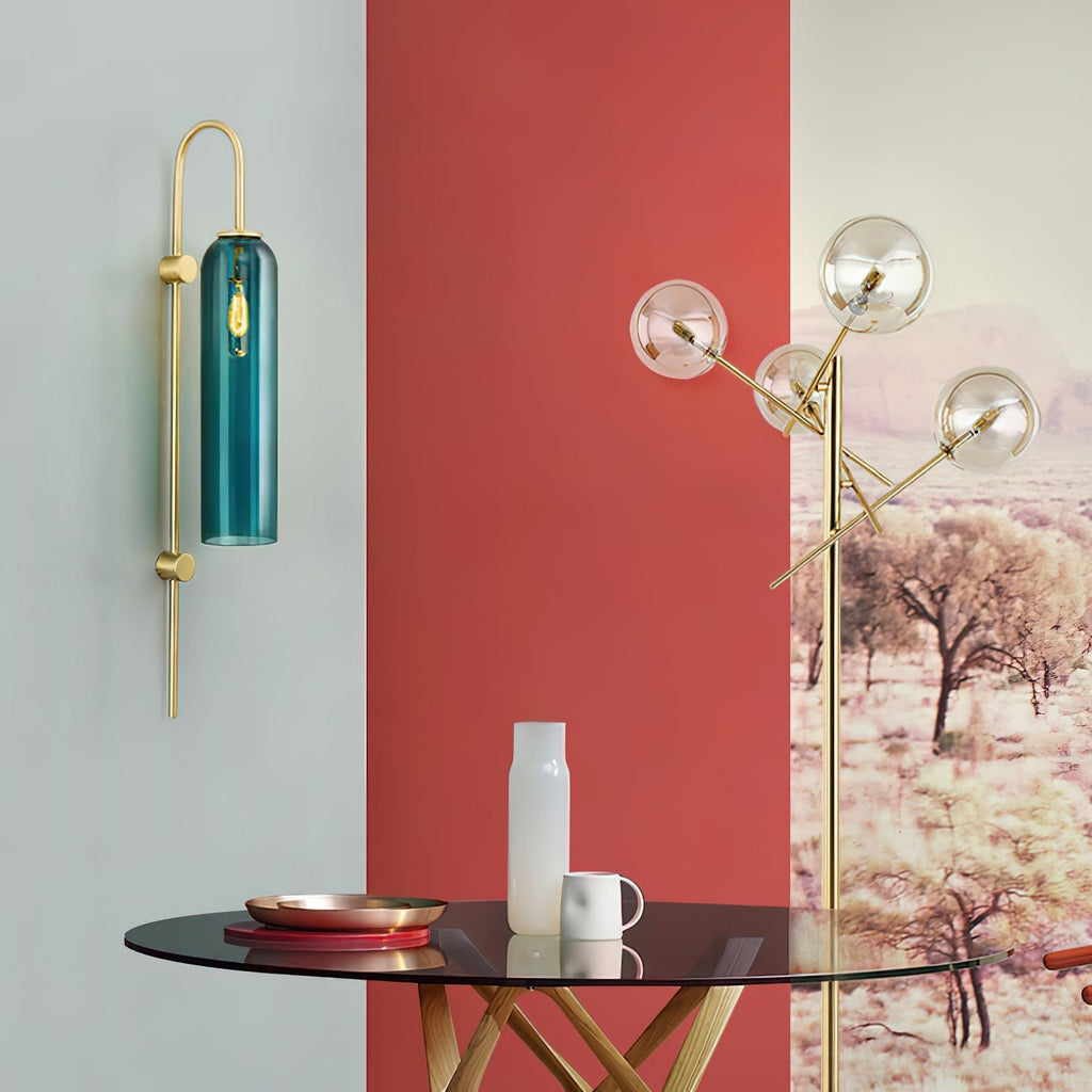 Lumea Frosted Glass Wall Light, Hardwired Wall Sconce, detail 48