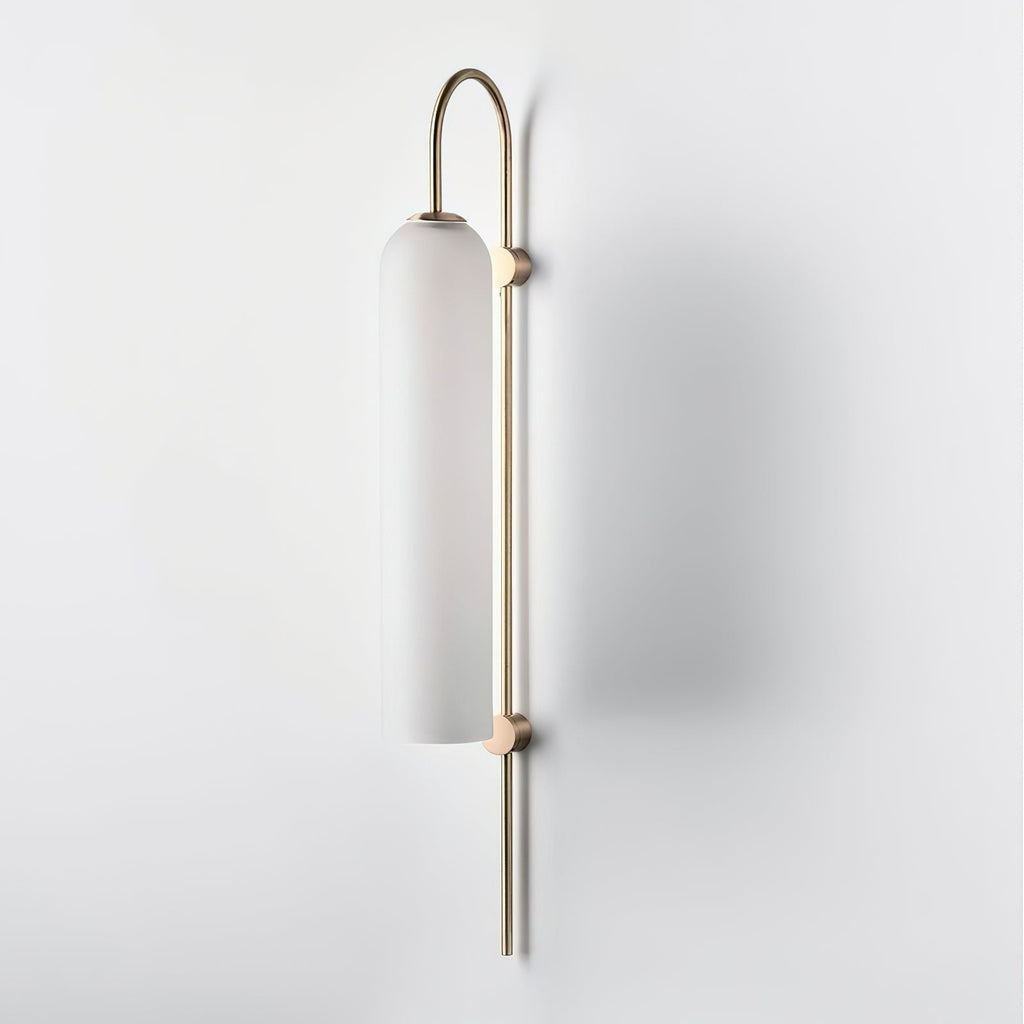 Lumea Frosted Glass Wall Light, Hardwired Wall Sconce, detail 49