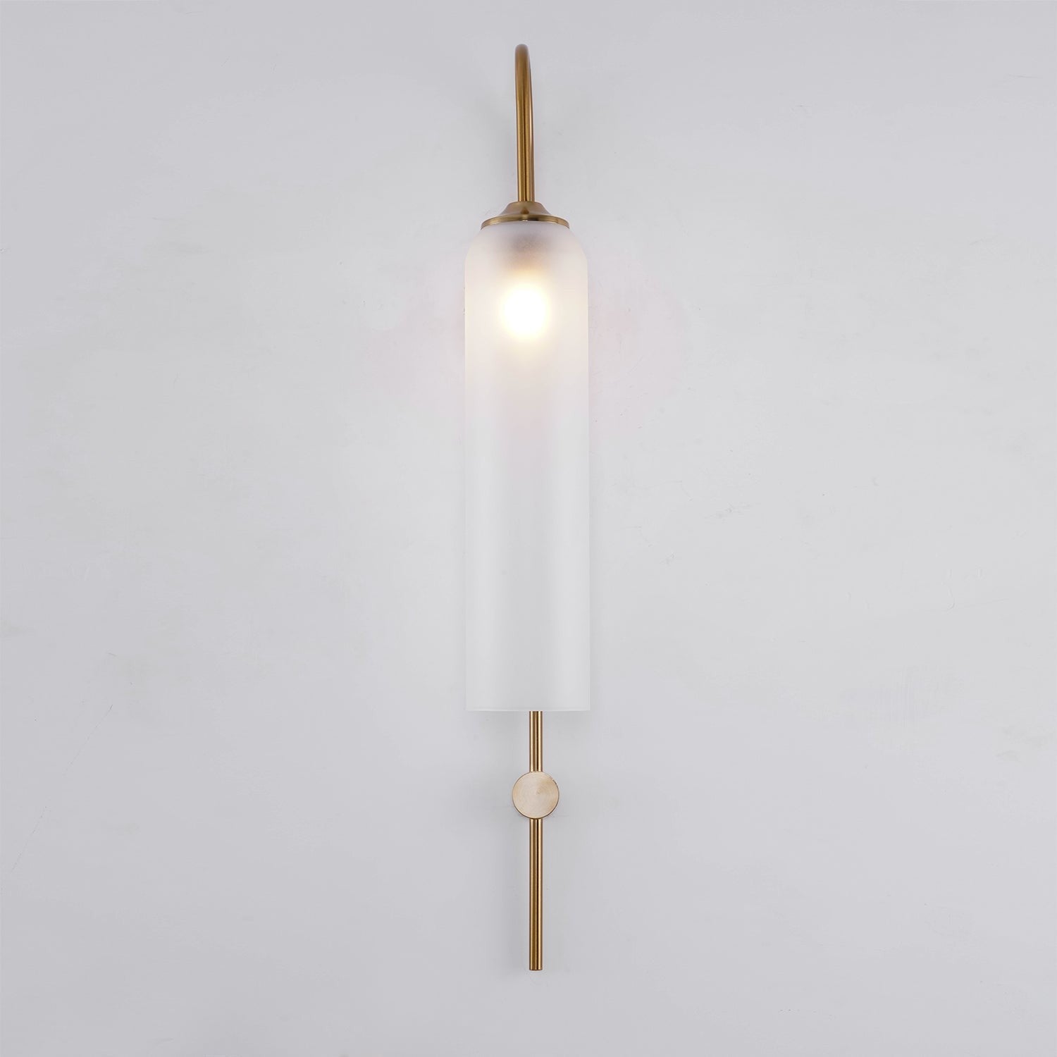 Lumea Frosted Glass Wall Light, Hardwired Wall Sconce, detail 73