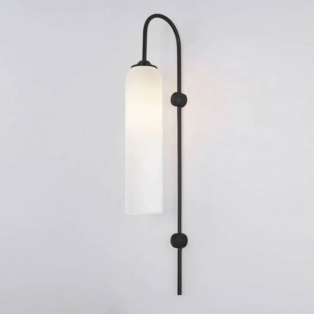 Lumea Frosted Glass Wall Light, Hardwired Wall Sconce, detail 77