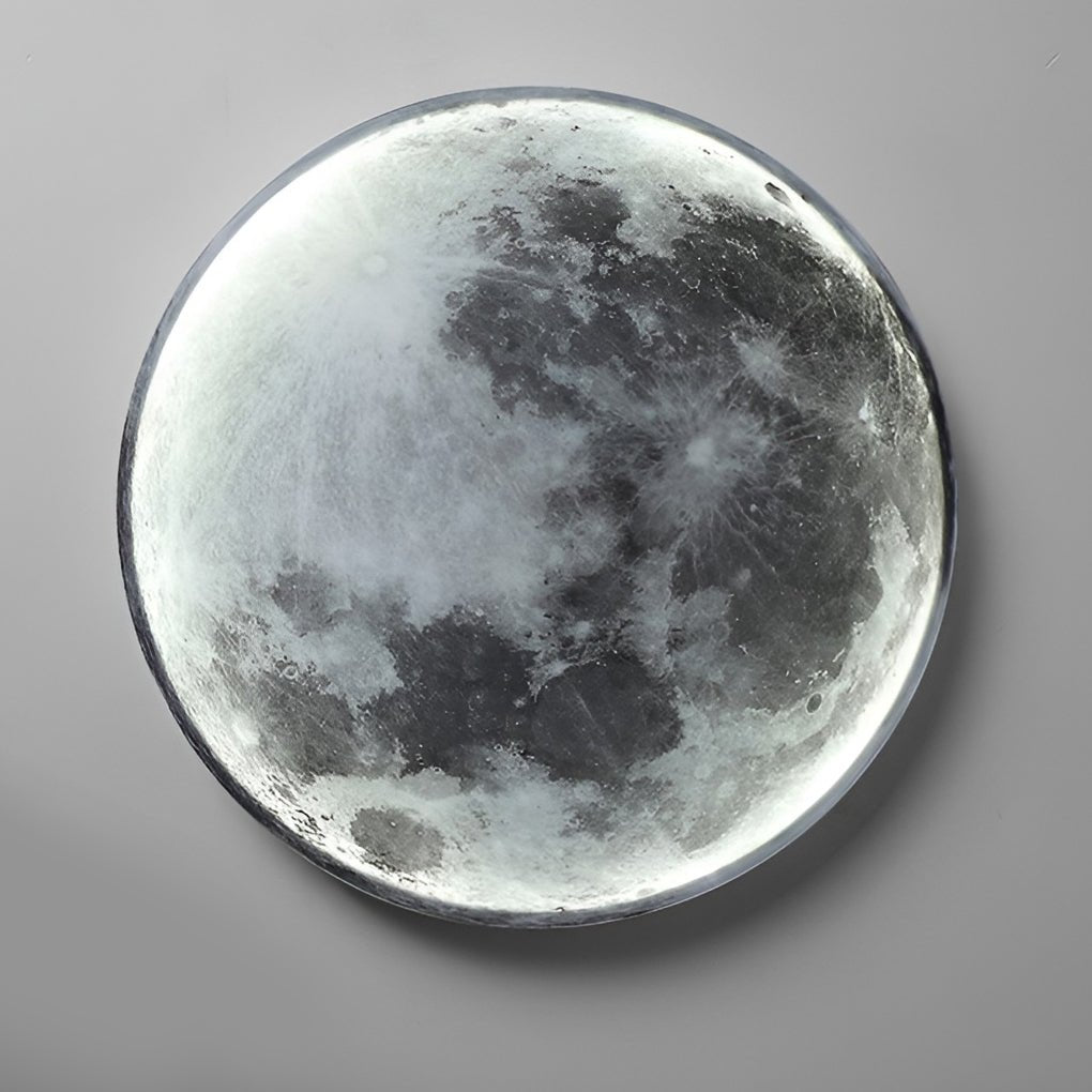 Lunar Moon Dimmable LED Contemporary Wall Light Wall Fixtures Lighting Wall Fixtures, Hardwired Wall Sconce, detail 7
