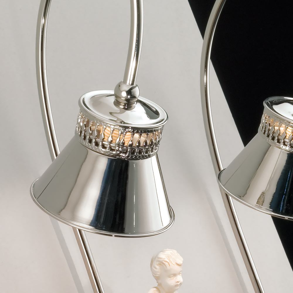 Premium Majolica Contemporary Italian Wall Light, Bedroom Wall Sconce, detail 2