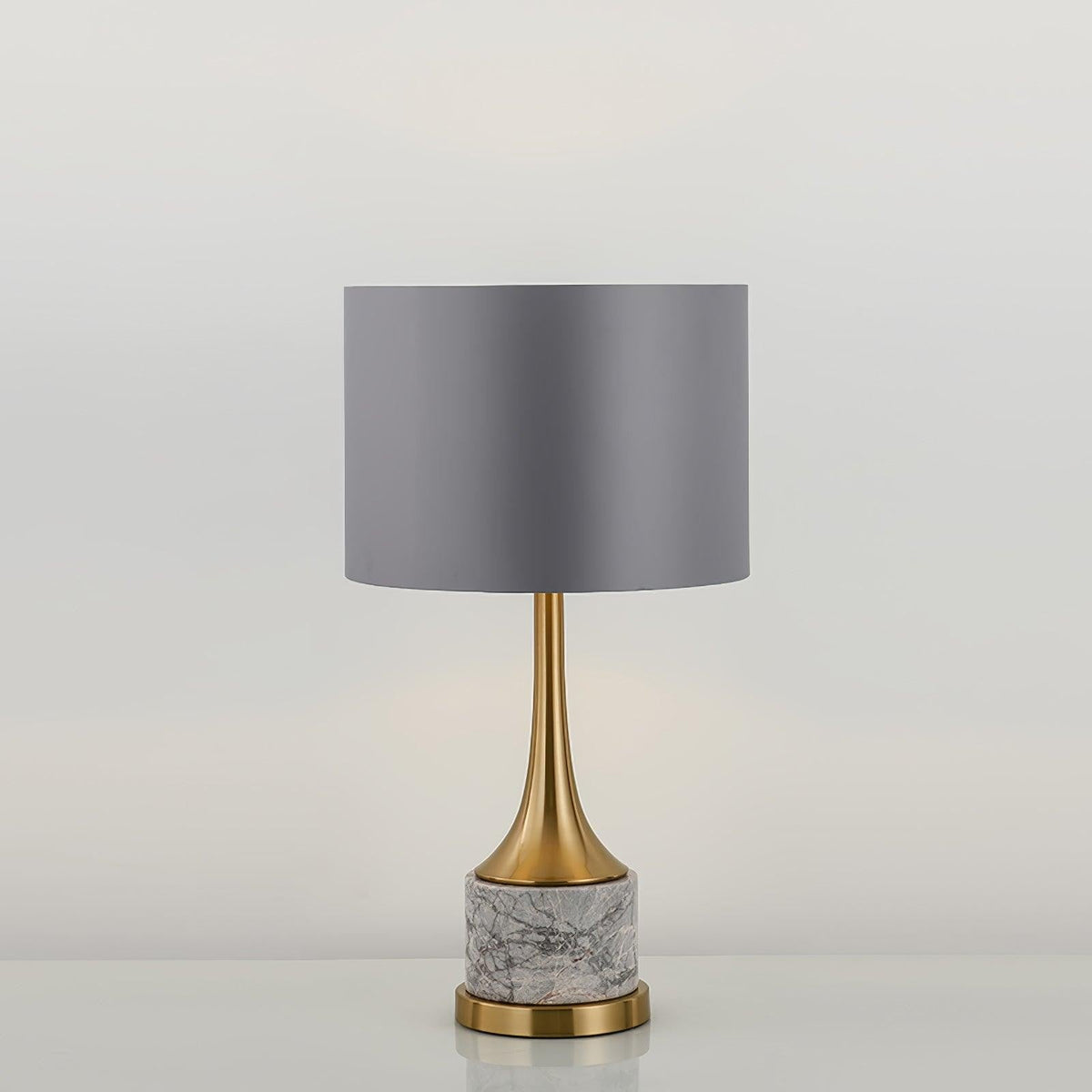 Marvella Marble Base Table Light, Bedside Table Lamp, detail 13