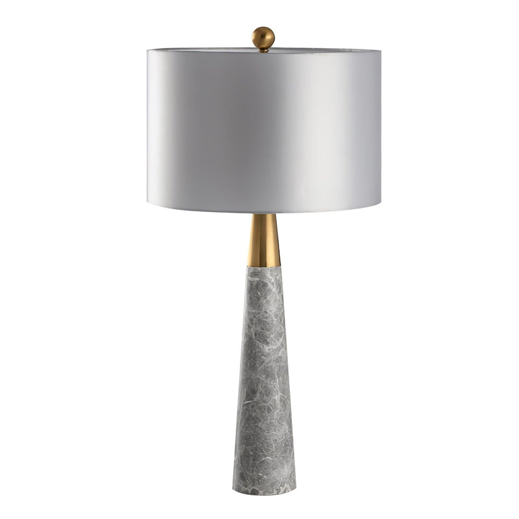 Marvella Marble Base Table Light, Bedside Table Lamp, detail 3