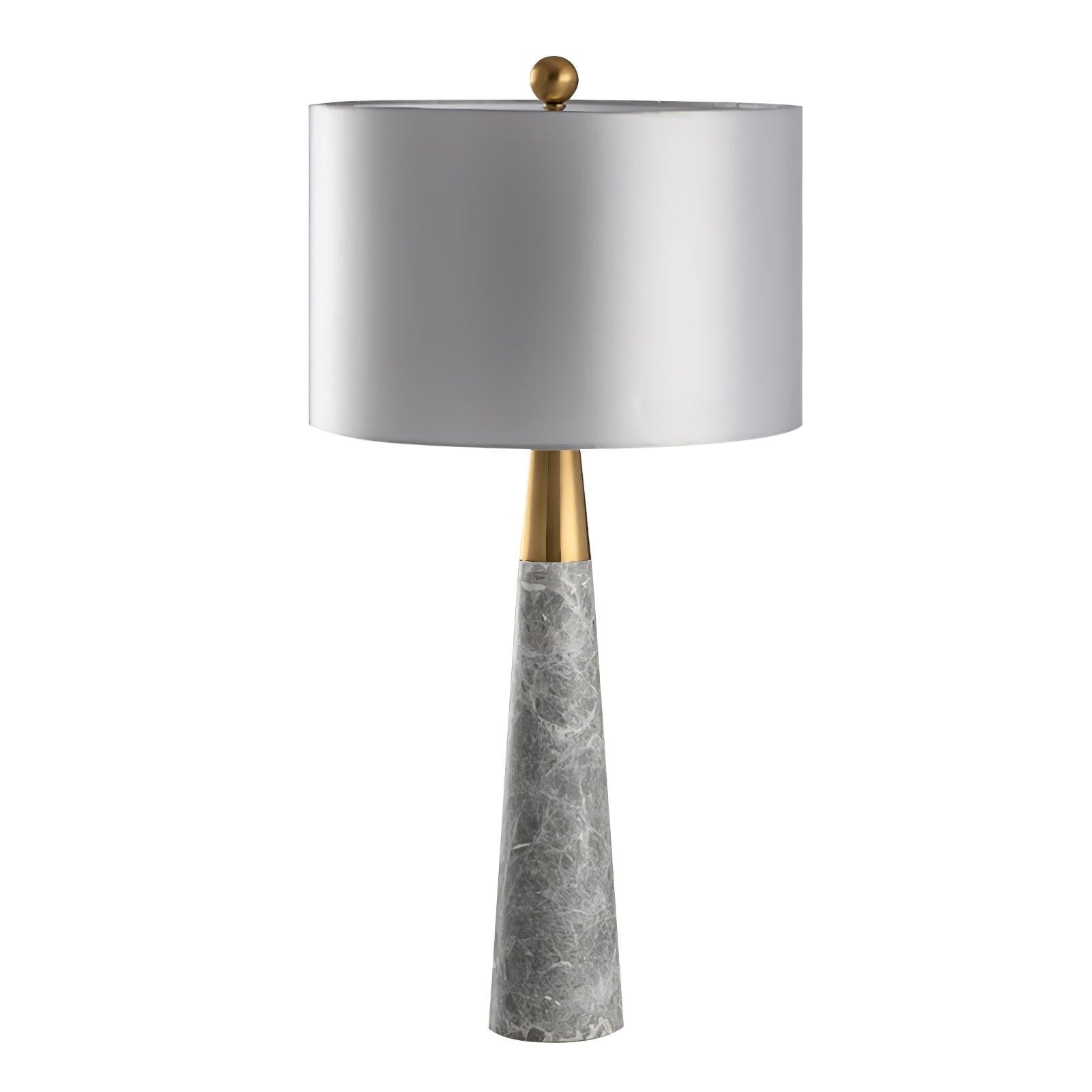 Marvella Marble Base Table Light, Bedside Table Lamp, detail 3