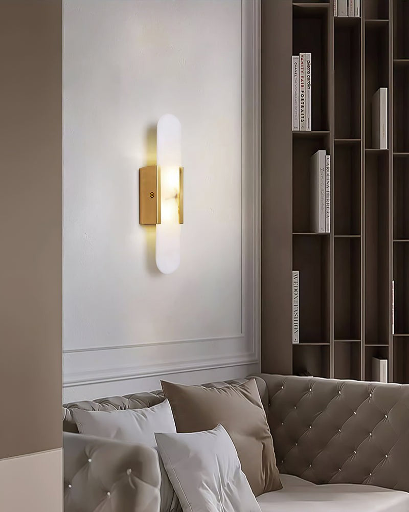 Melange Alabaster Wall Light, Bedroom Wall Sconce, detail 101