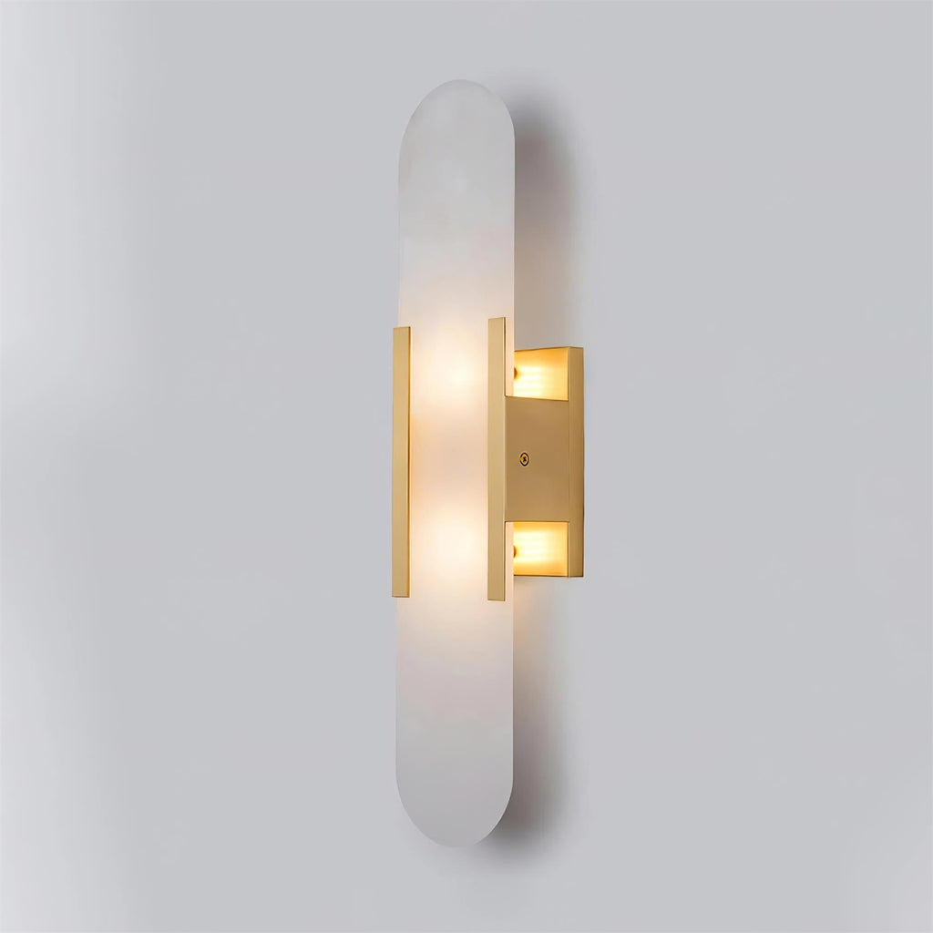 Melange Alabaster Wall Light, Bedroom Wall Sconce, detail 33