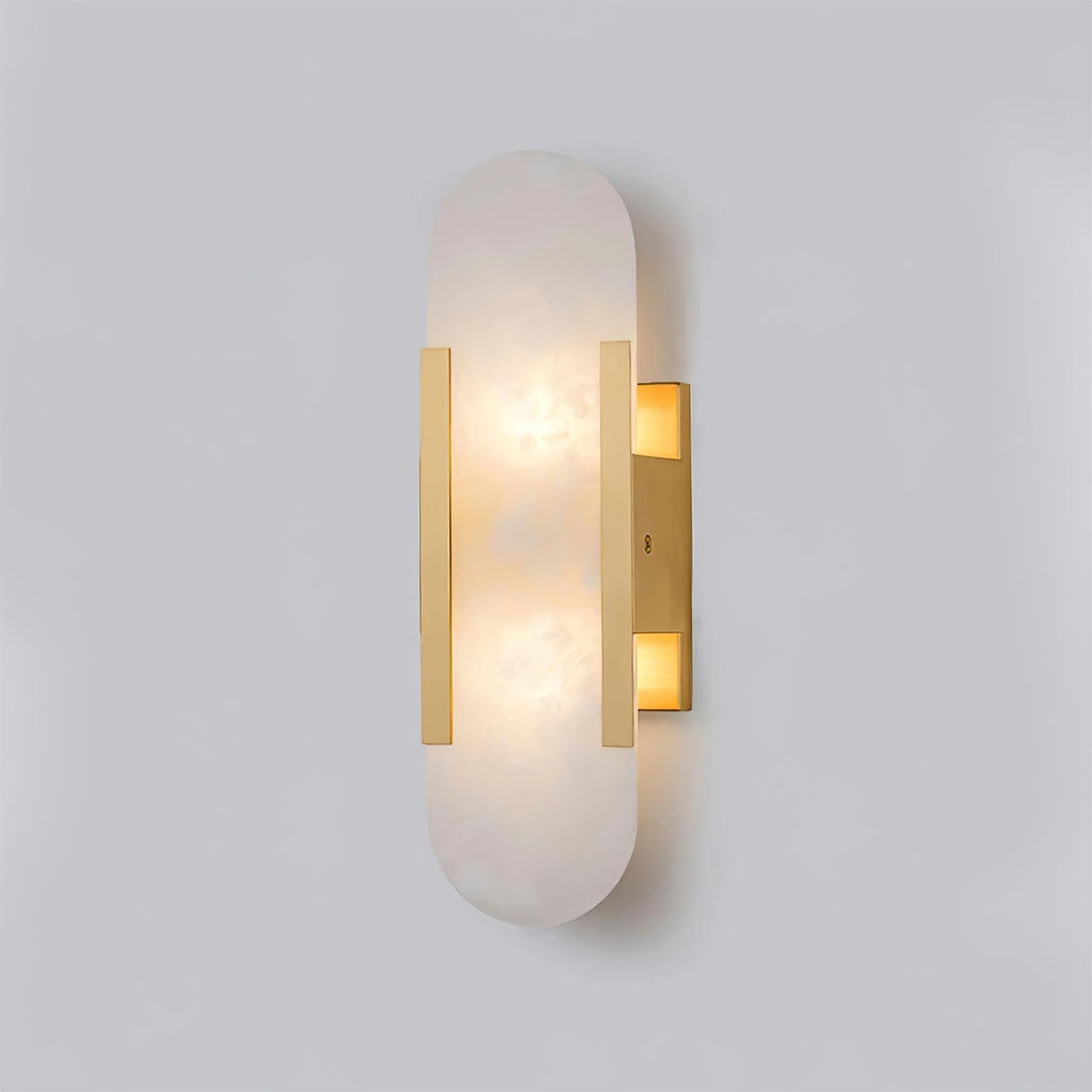 Melange Alabaster Wall Light, Bedroom Wall Sconce, detail 35