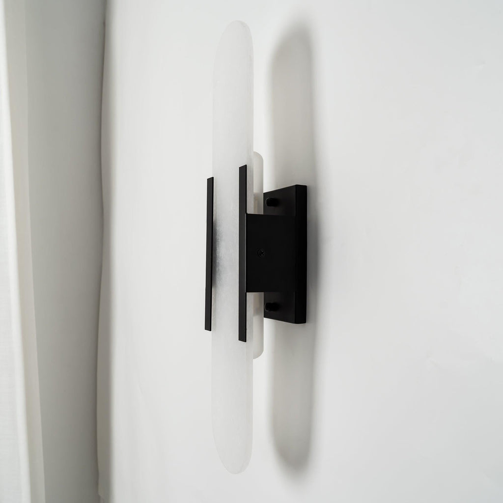 Melange Alabaster Wall Light, Bedroom Wall Sconce, detail 58