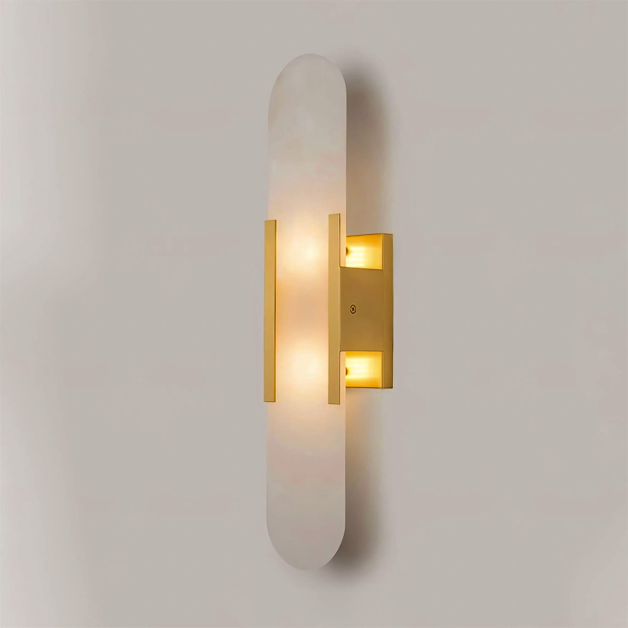 Melange Alabaster Wall Light, Bedroom Wall Sconce, detail 5