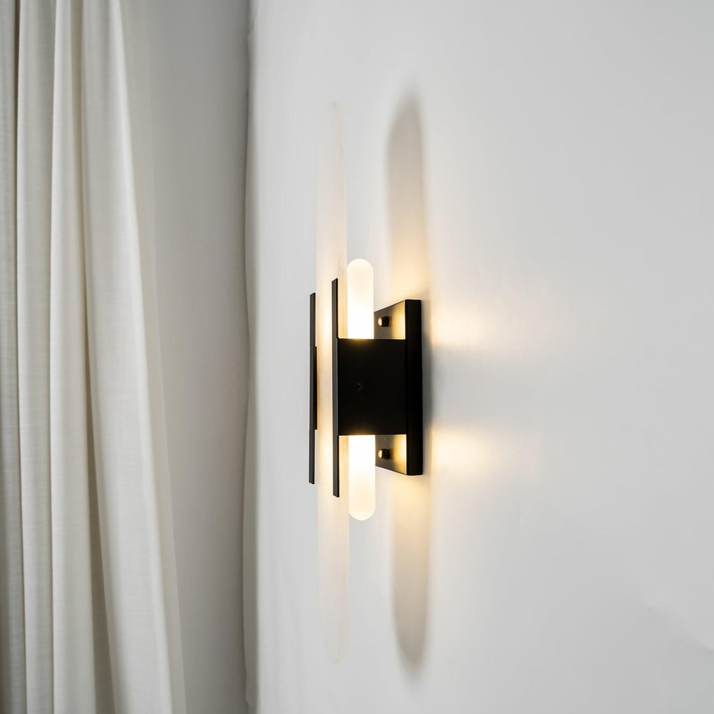 Melange Alabaster Wall Light, Bedroom Wall Sconce, detail 61