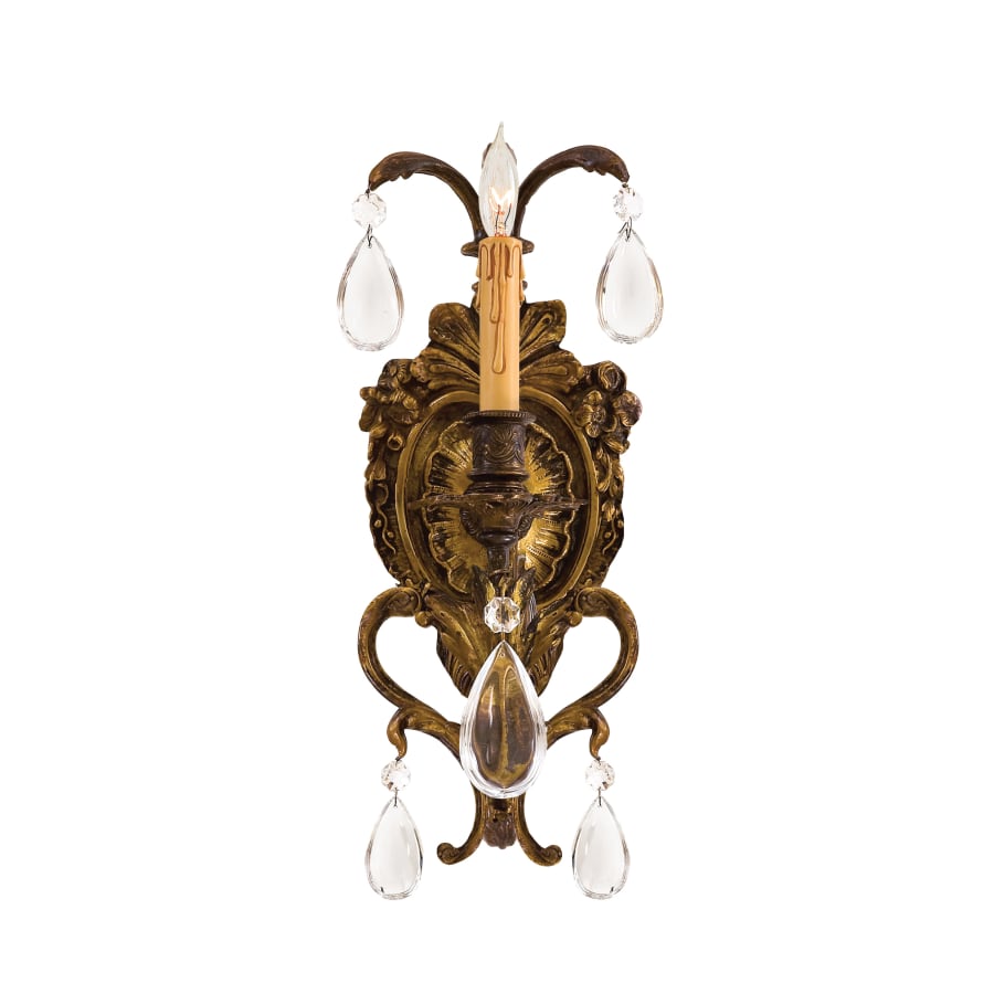 Metropolitan Metropolitan 19" Tall Wall Light, Bedroom Wall Sconce, Dimensions: Height: 19"