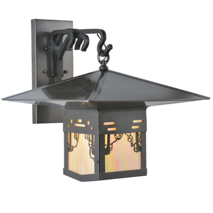 Seneca 18" Tall Wall Light, Bedroom Wall Sconce, Dimensions: Height: 18"