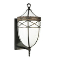 Borough Hall 26" Tall Wall Light, Bedroom Wall Sconce, Dimensions: Height: 26"